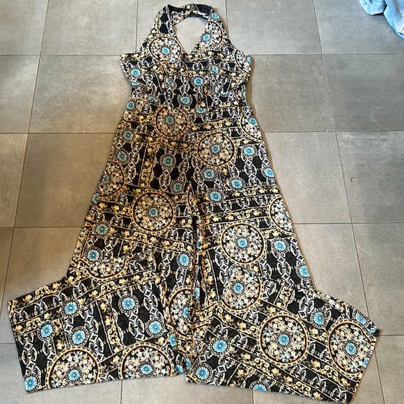 Astr One Piece Paisley Jumpsuit - Picture 2 of 10